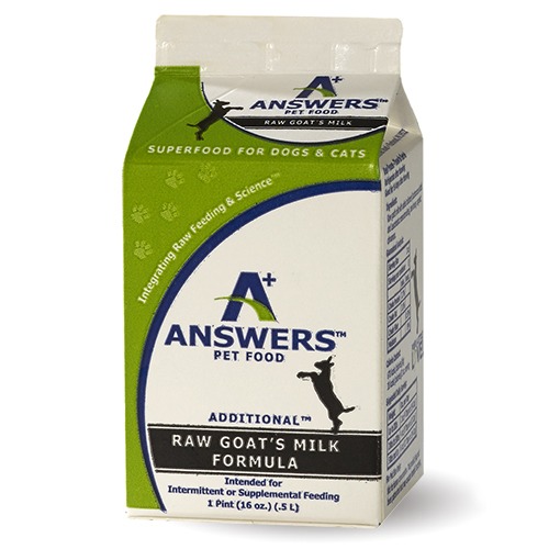 Fermented Raw Goat Milk - Answers Pet Food